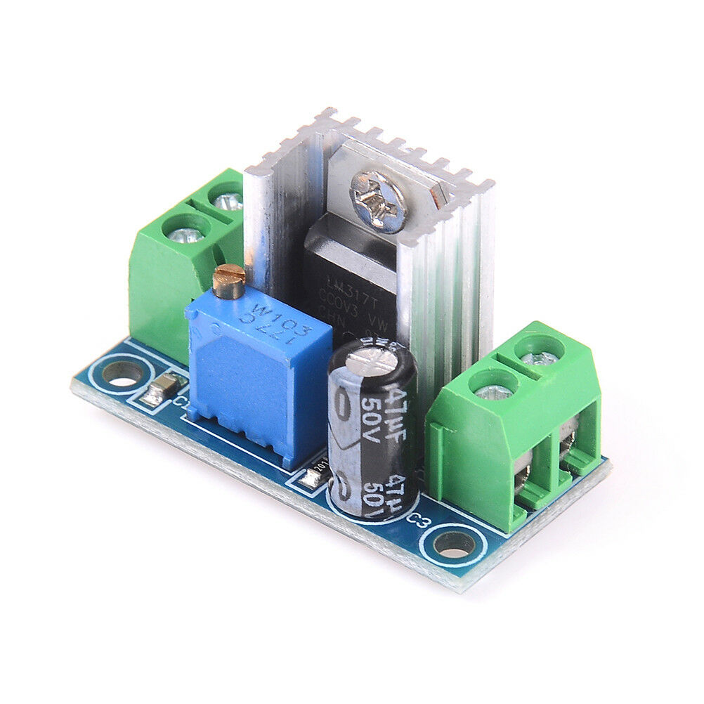 LM317 DC-DC step down converter 4.2V-40V to 1.2V-37V linear voltage regula.l8