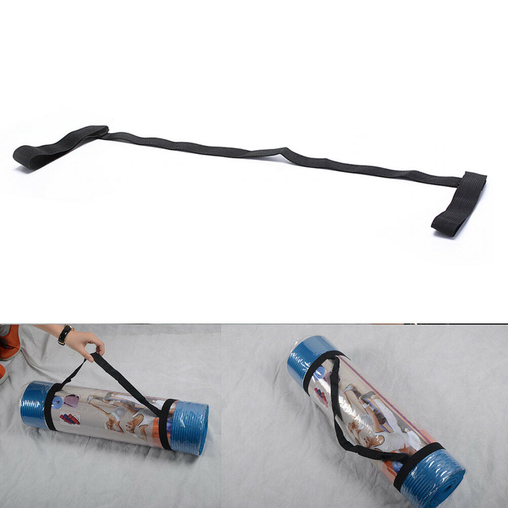 Yoga Mat Sling Carrier Shoulder Carry Strap Belt Exercise Stretch Adjust.l8