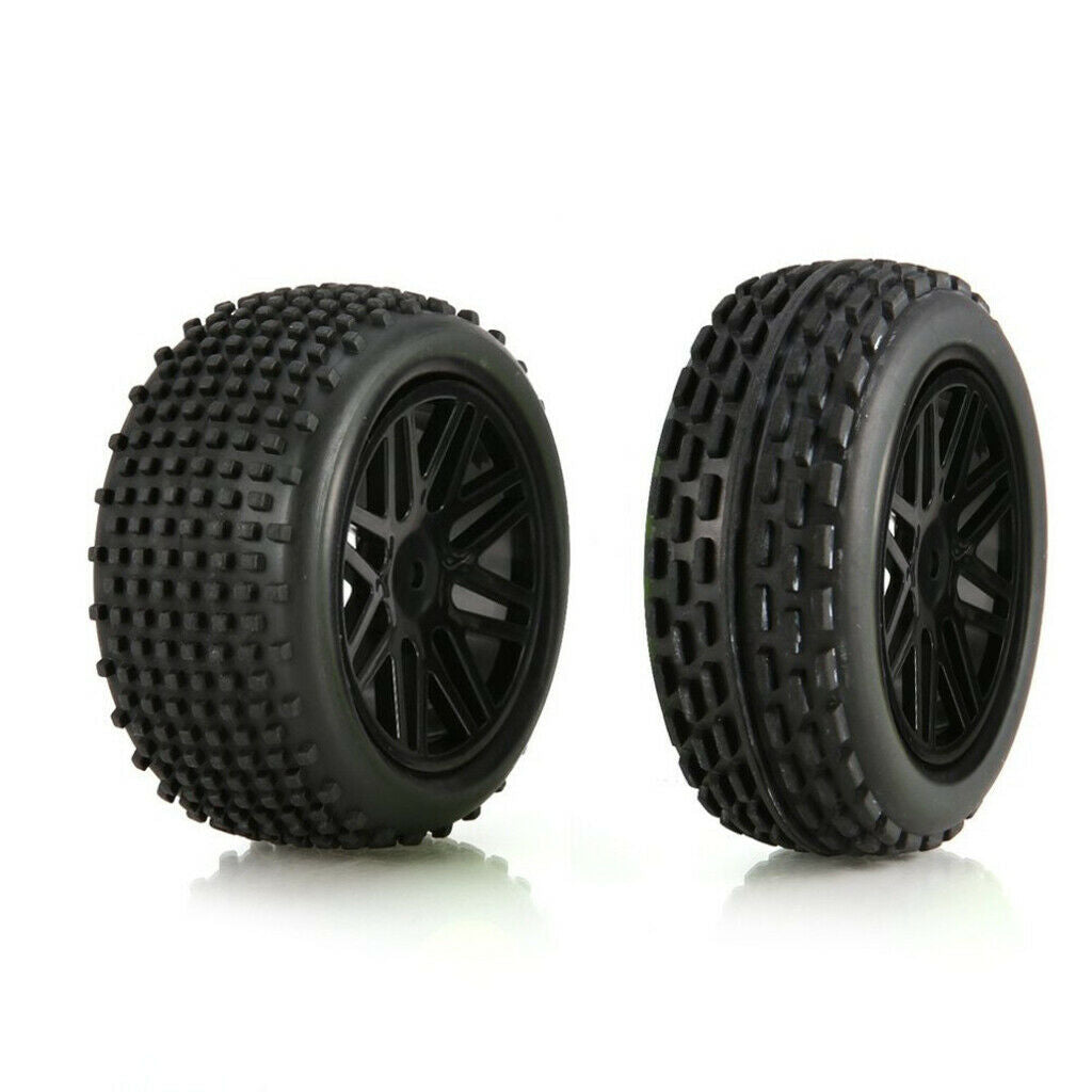 Wheel Rim Tires for WLtoys 1/10 144001 Scale Buggy RC Car Truck Assembly