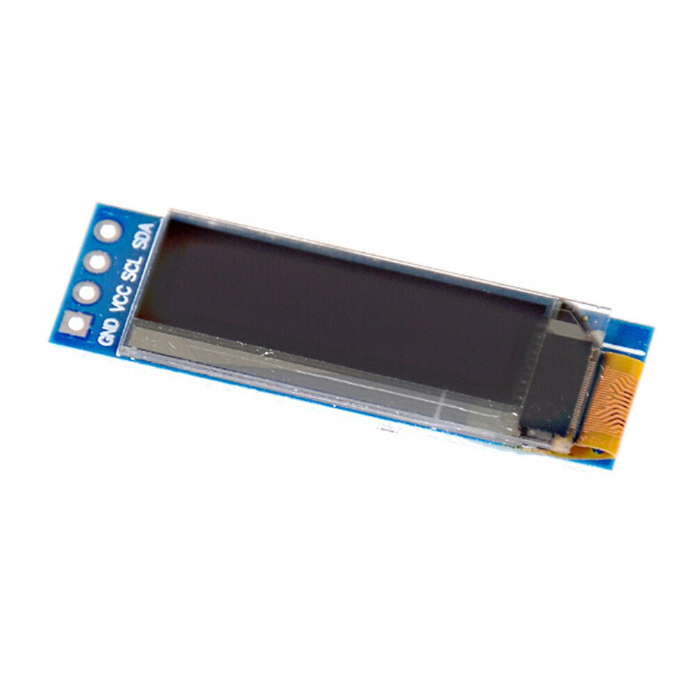 iic i2c 0.91" 128x32 blue oled lcd display module 3.3v 5v for arduino Y1
