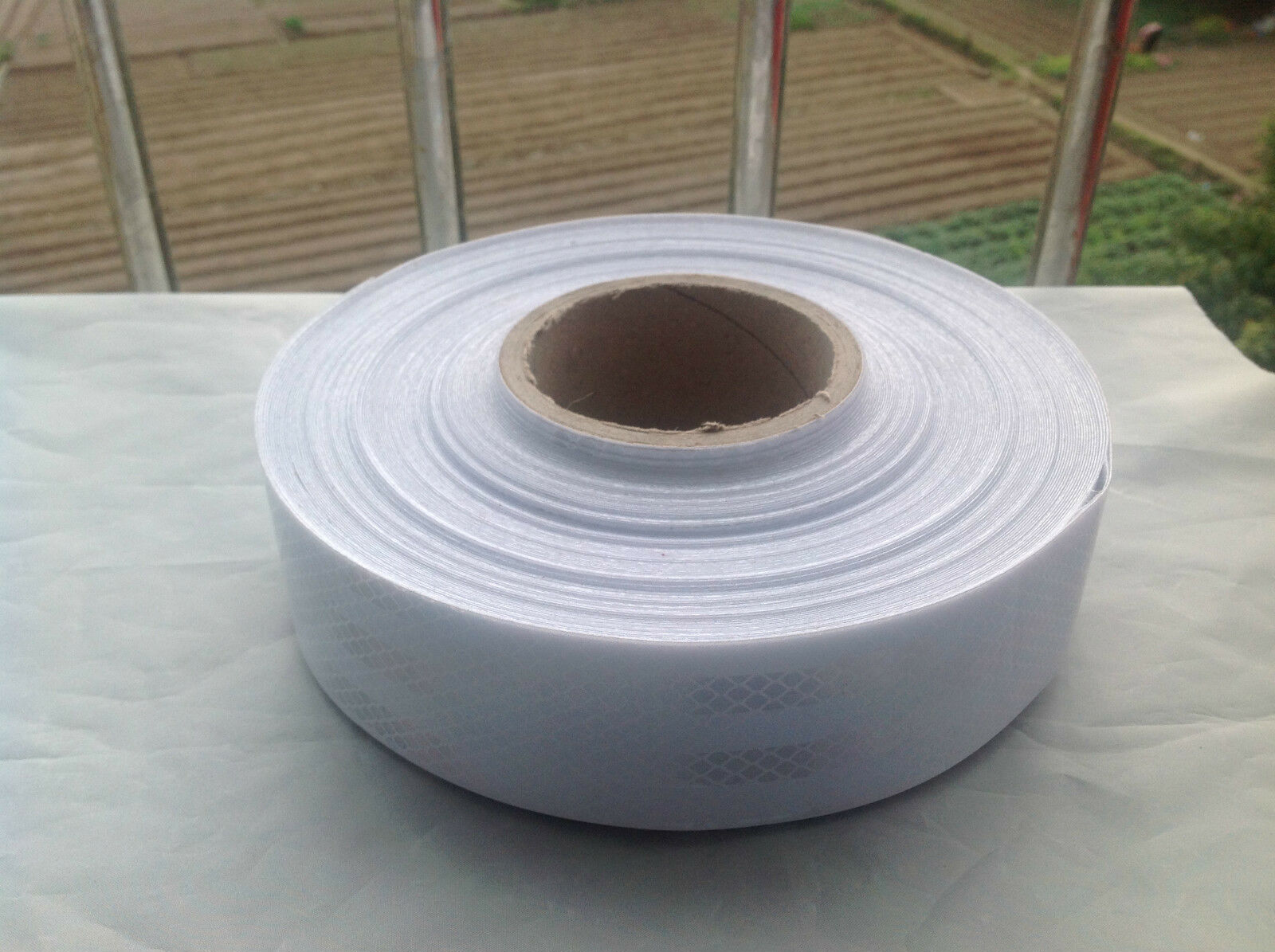White DOT-C2 Reflective Tape Conspiciuity Safety Caution Night Trailer Truck Car
