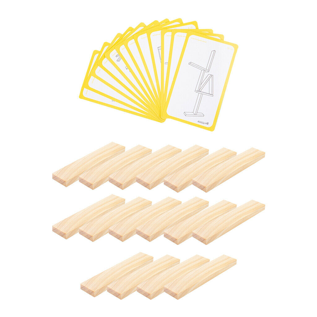 16pcs Kids DIY Wooden Building Blocks Early Creative Toys Birthday Gift