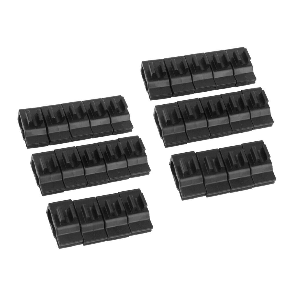 2x 14pcs Golf Club Organizers Clip Power Holder Protect Iron Driver Putter Bag