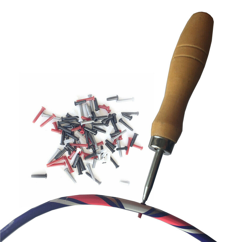 Sports Badminton Racquet Eyelets Remover with Steel Tip Length 3.93inch