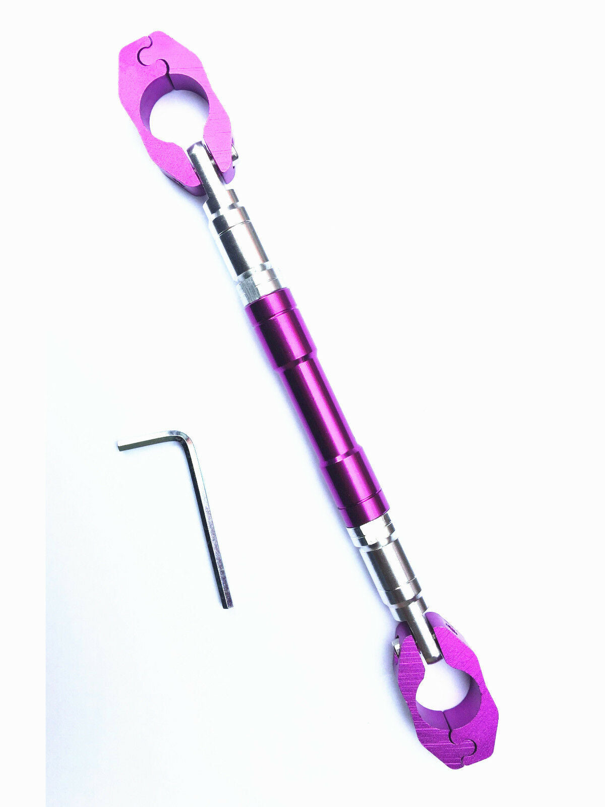 Sport 7/8" Handlebar Purple Adjustable Cross Balance Bar Strengthen Lever Ninja