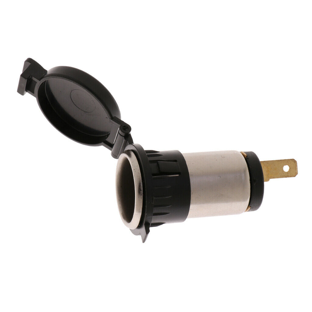 Durable 12V 120W Motorcycle Car Cigarette Lighter Socket Plug