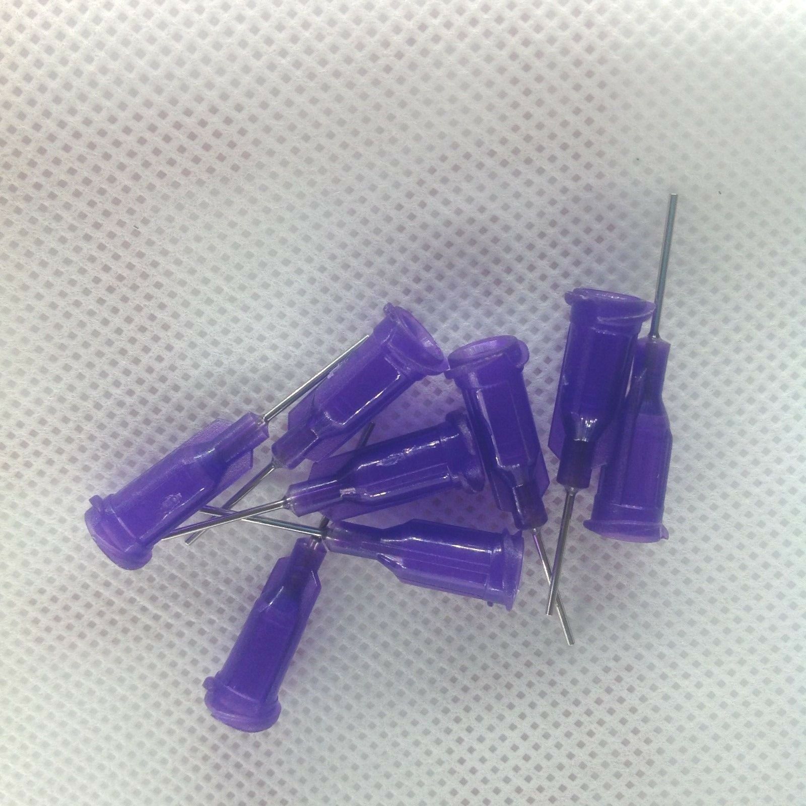 50pcs 1/2" 21Ga Dispensing Needle Tip For Liquid Dispenser Adhesive Glue 0.5"