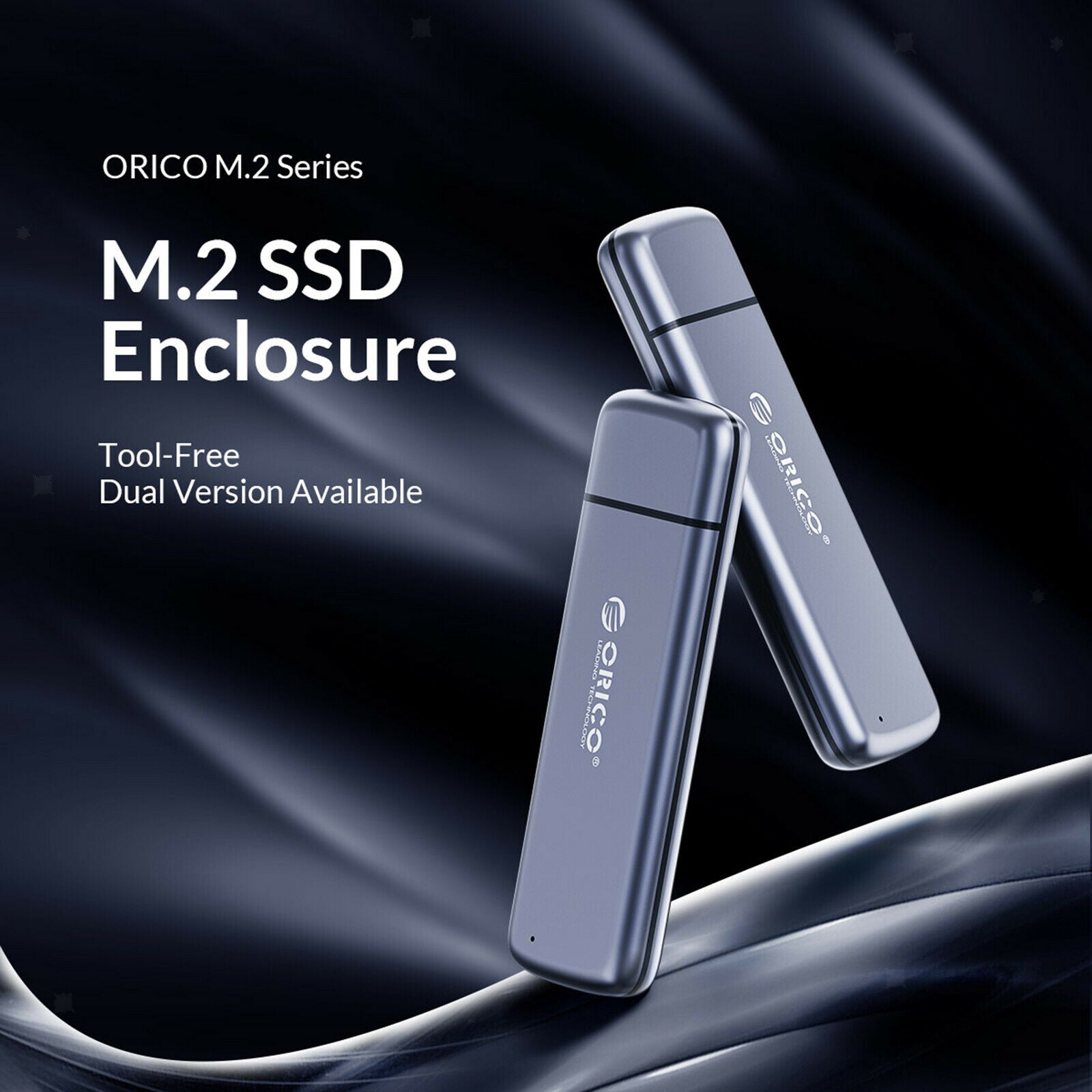 M2 SSD Case Type-C to M.2 NVMe Portable M.2 PCIe Adapter Aluminum Case 2280