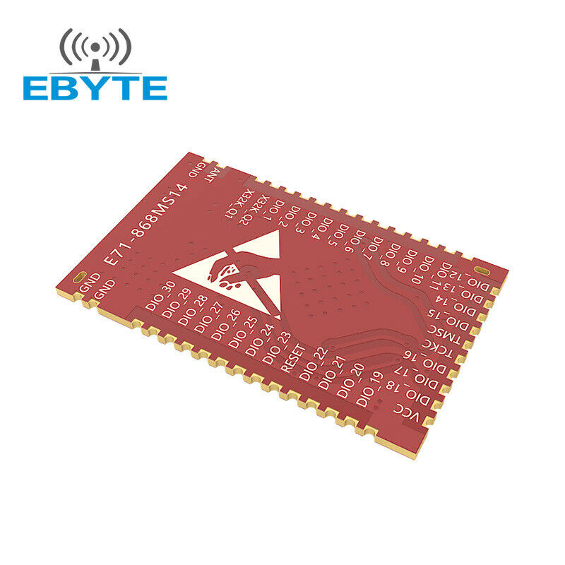 CC1310 868MHz 14dBm SMD UART Module E70-868T14S iot 25mW Wireless Transceiver