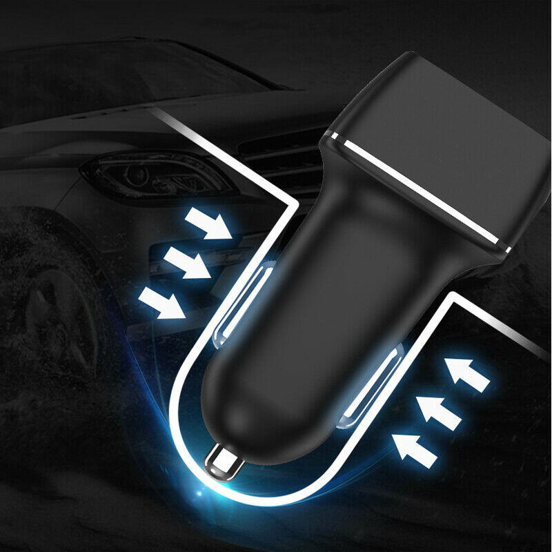 One for four Car Front and Rear QC3.0 Fast Charging Charger 4USB Port 5V 2.4A