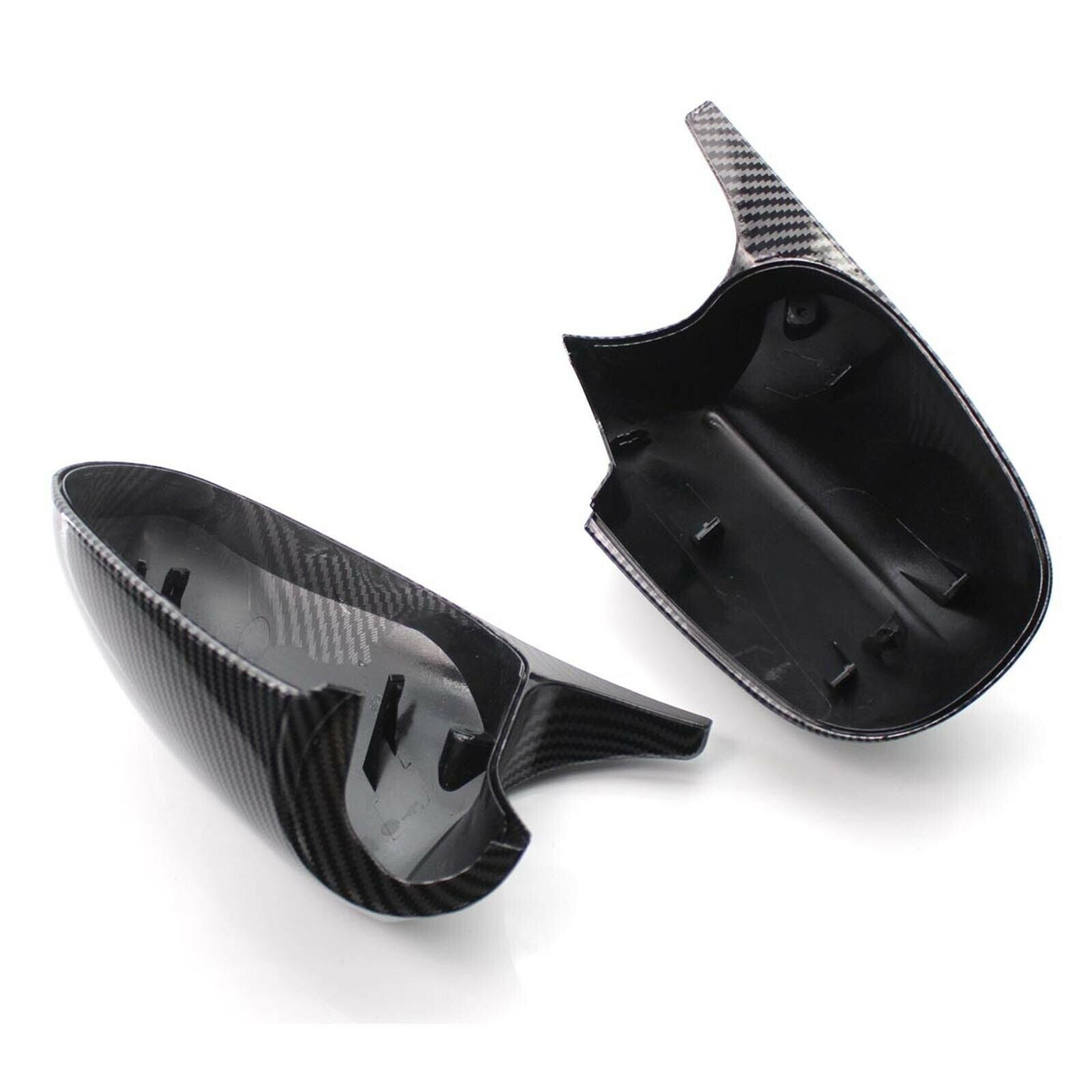 2x M3 Style Side Mirror Rear View Covers Replaces for BMW E90 E91 E92 E93