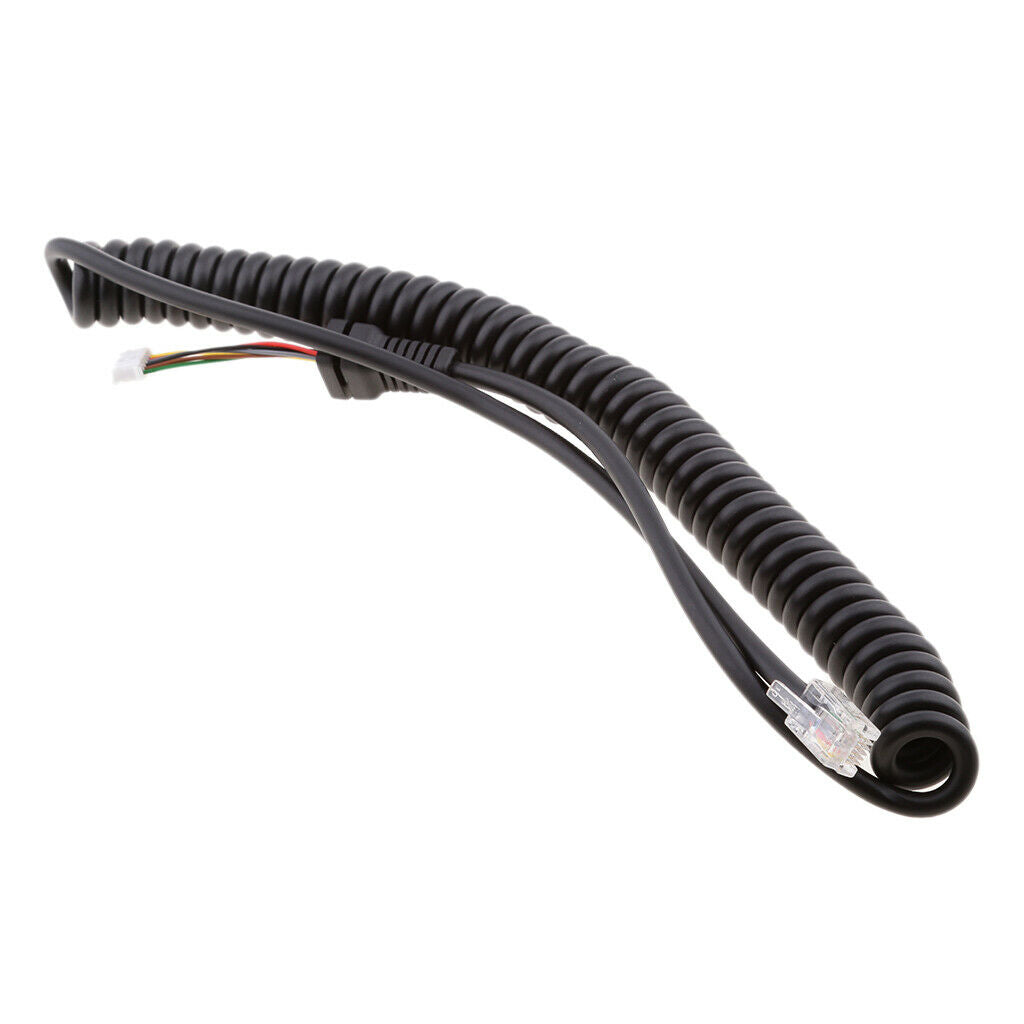 Microphone cable for FT 100D FT 90R FT 3000M MH 36 B6J black