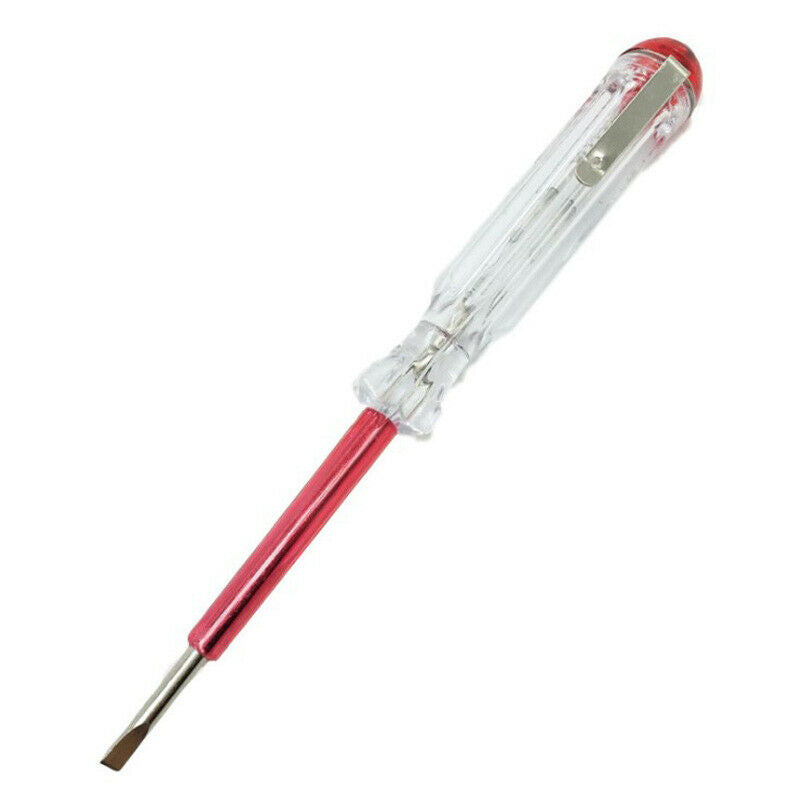 10Pcs Voltage and Voltage Detector Electric Tester Pen Screwdriver Ac 200V-250V
