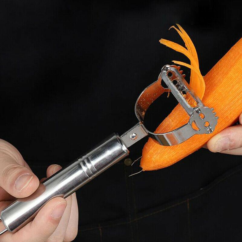 3in1 Stainless Steel Potato Peeler Carrot Grater Shredding Fruit Cutter t.l8
