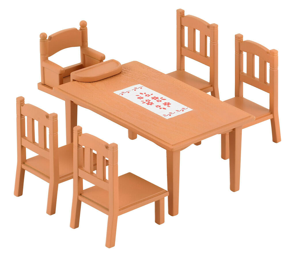 Sylvanian Families Furniture & Accessories 4506 Family Table & Chairs /Age 3+