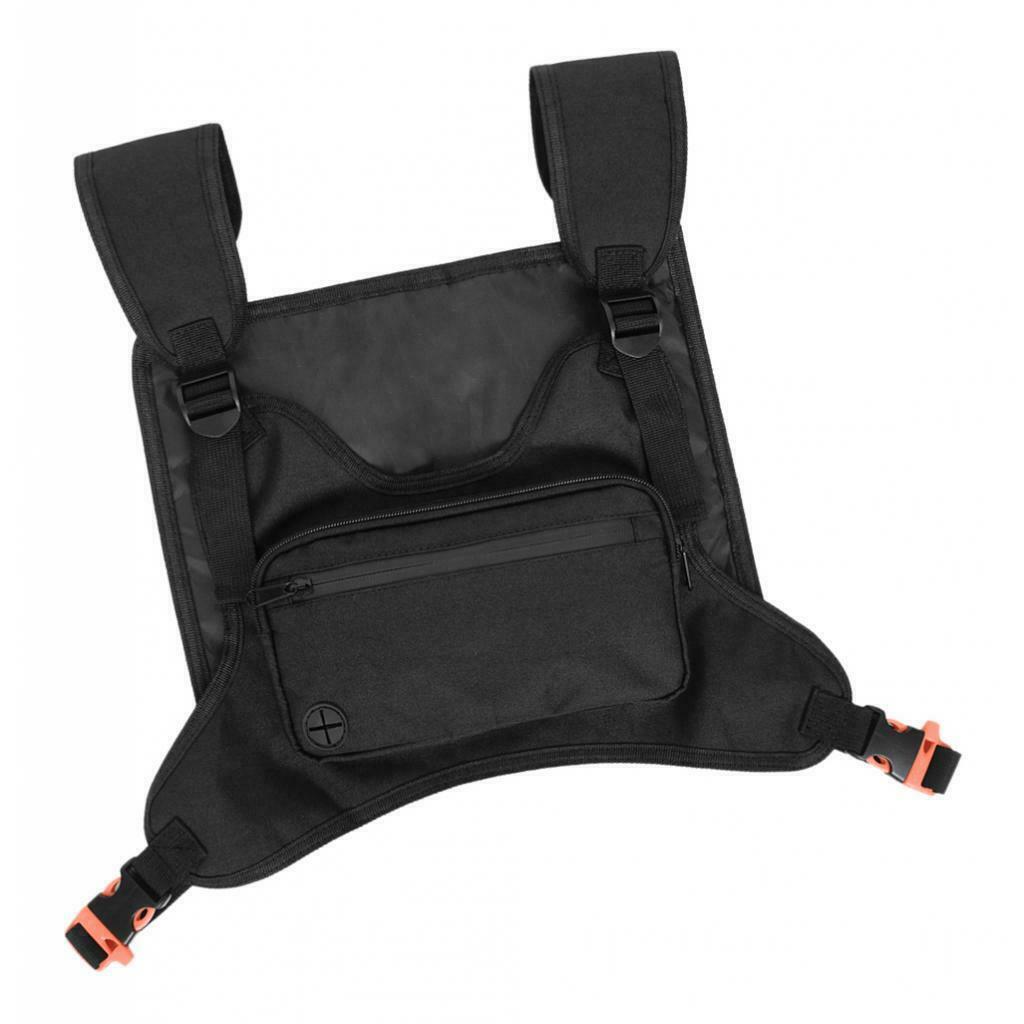 Multifunctional Sports Chest Bag Utility Gadget Pouch for Running Fishing