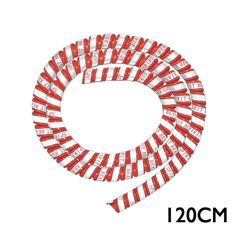 120CM Car Motorcycle Reflective Wire Protection Sleeve Stripe Tape Tube Twining