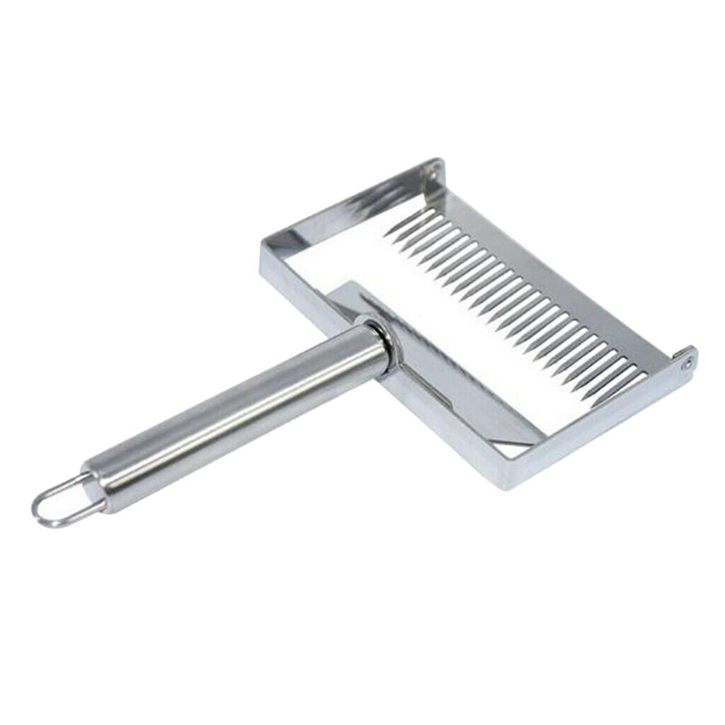 Stainless Honey Scraper Fork Uncapping Fork Hive Shovel Beekeeping 23x13.4cm