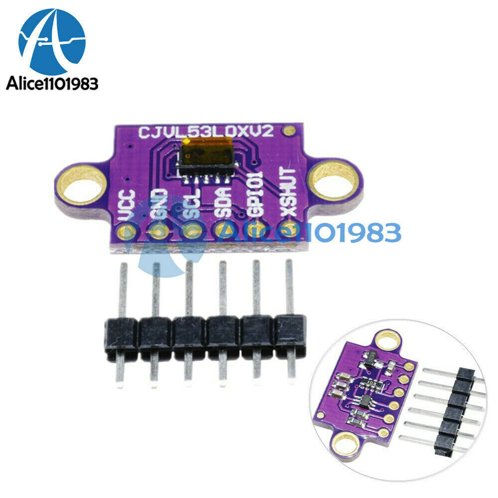 5PCS VL53L0X Time-of-Flight Distance Sensor Breakout GY-VL53L0XV2 Module