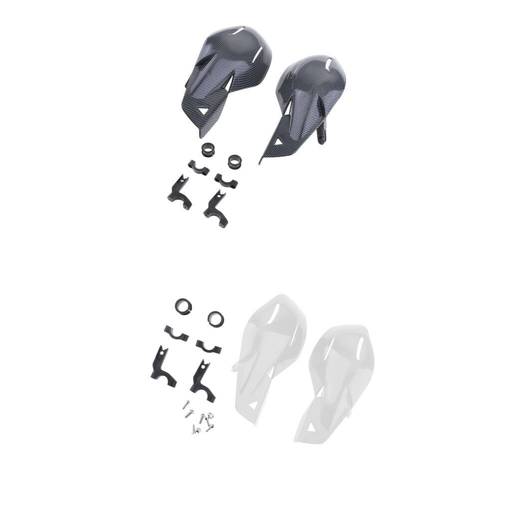 Pack of 2 Universal Handlebar Hand Brush Guards for Motocross ATV Bike