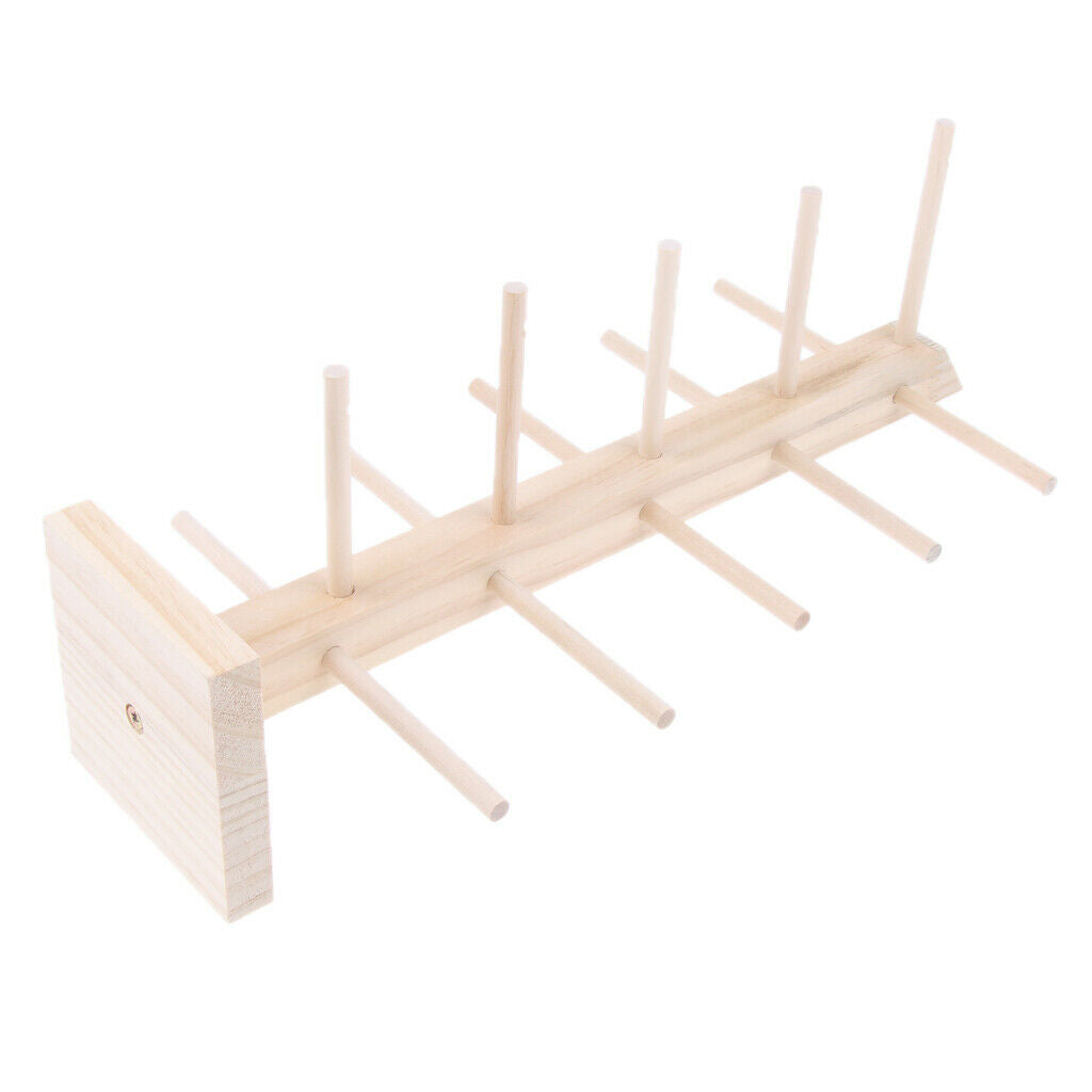 2x Wood Sunglasses Eyeglasses Glasses Rack Display Stand Holder