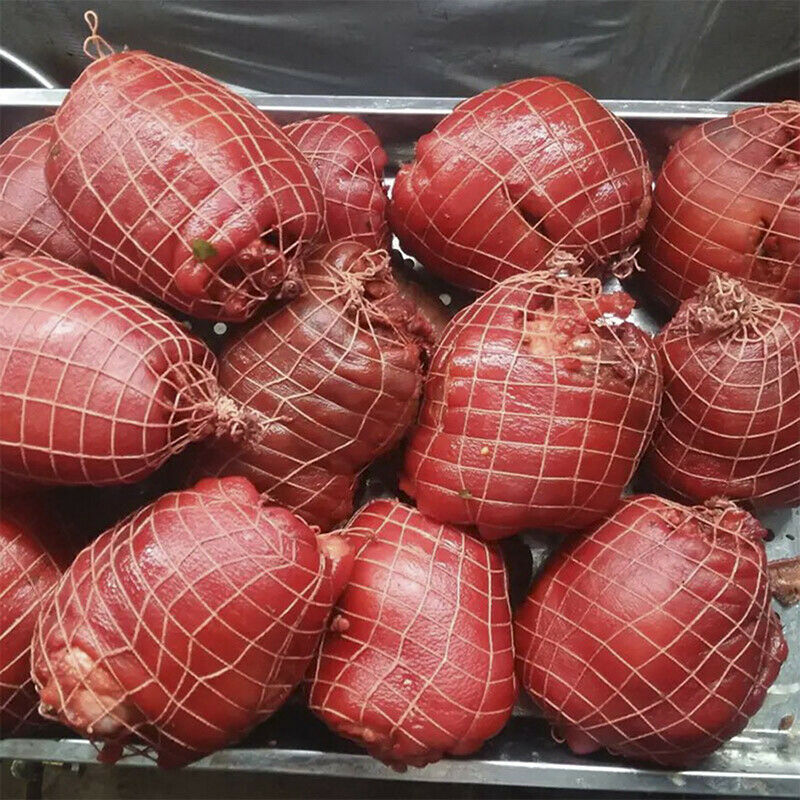2PCS Elastic Meat Netting Butchers Net Ham Roast Sausage Cotton String RollDEAU