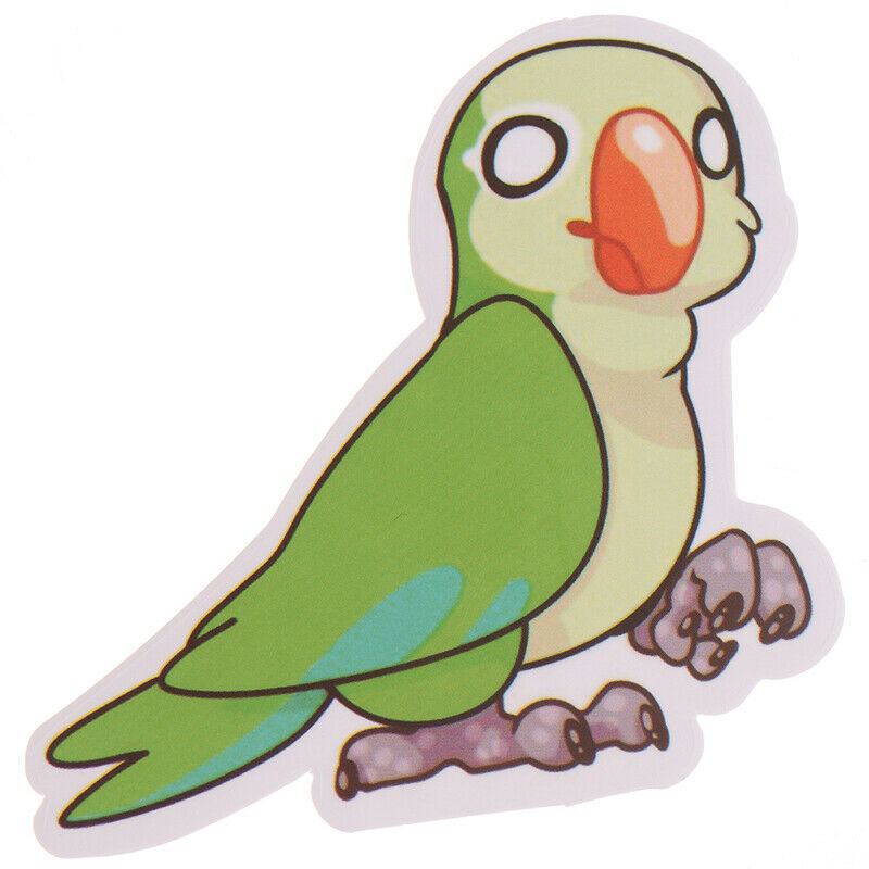 50Pcs Cute Animal Birds Stickers Laptop Phone Skateboard Car Suitcase Dec Kt