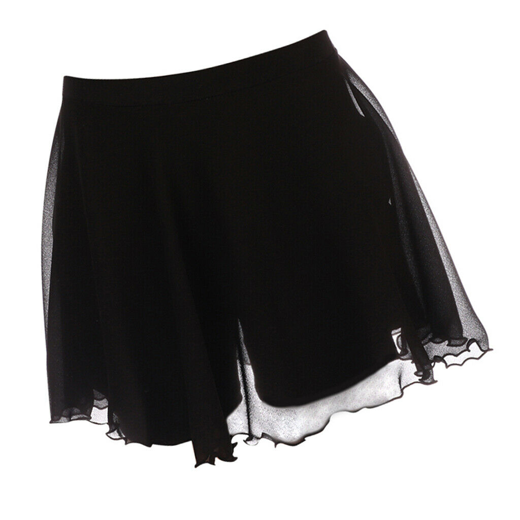 Skating Dress Roller Skating Skirt Shorts Double-Layer Short Pants XXS