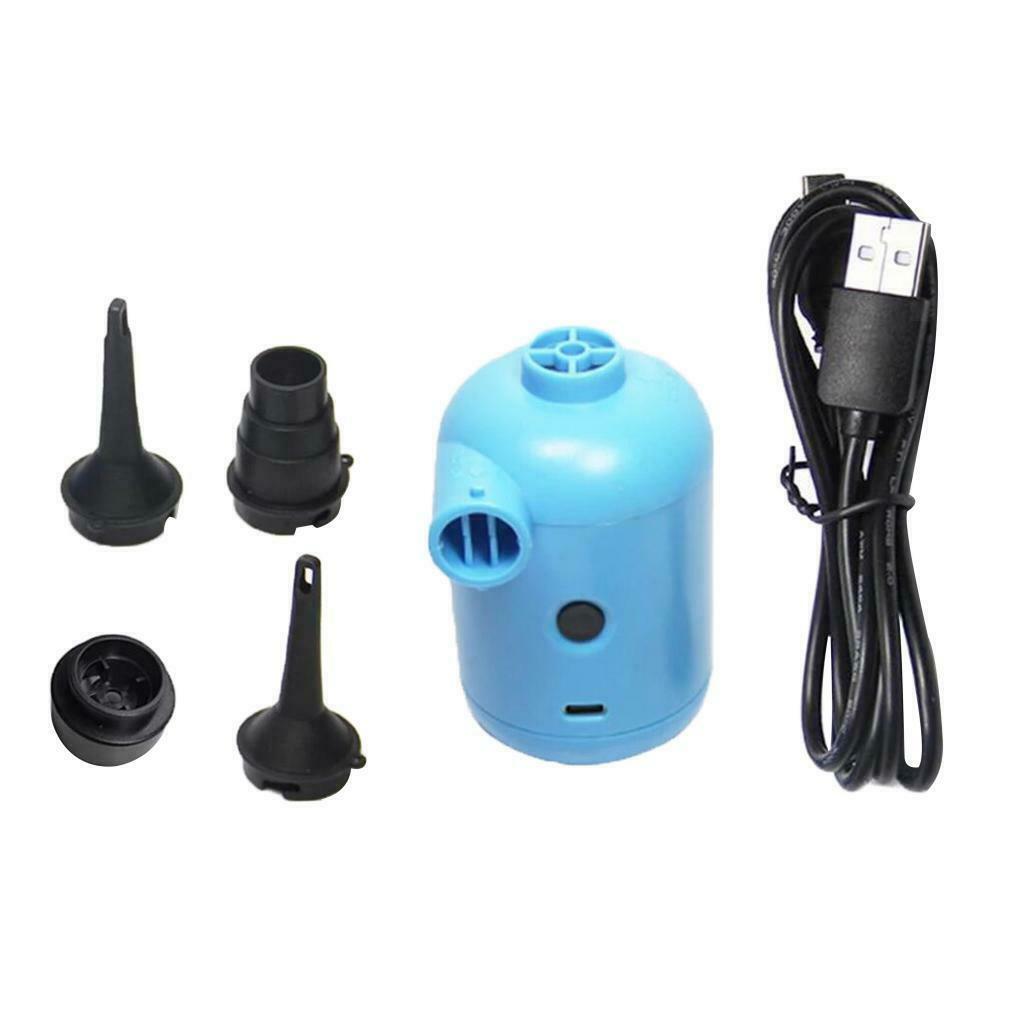 USB Powered Portable Electric Air Pump Inflator For Craft Air Bed Mattress Pad
