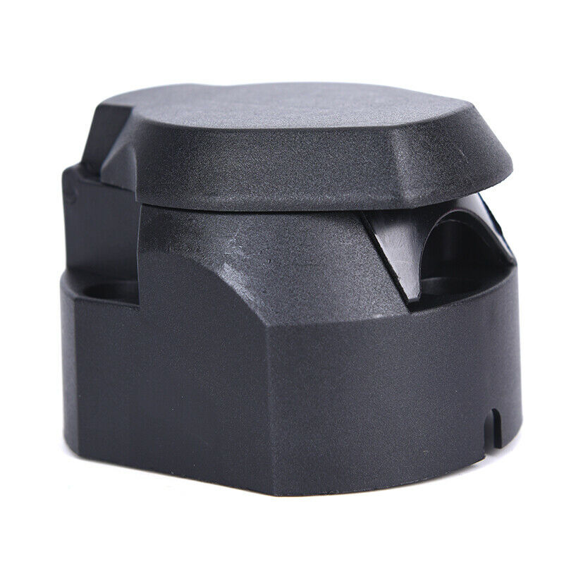 12V 7Pin Round European standard Trailer Caravan Connector Plug Socket Towb Qx