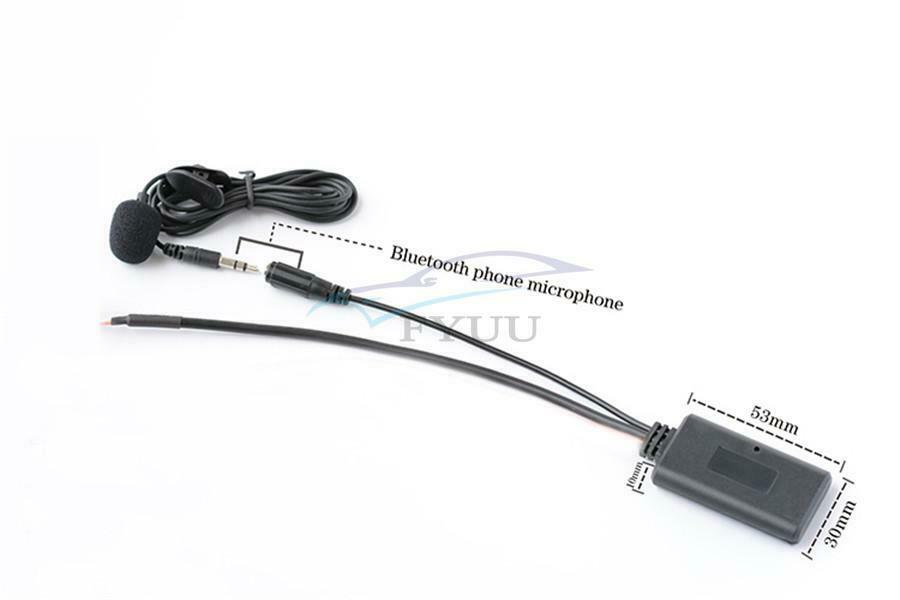 1PC Car Audio AUX Bluetooth Auxiliary Cable For BMW X5 X3 Z4 E83 E85 E86 E39 E53