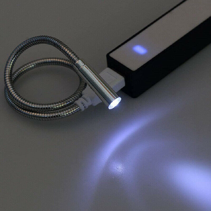 USB Flexible Light Keyboard Lamp Rechargeable Adjustable Hose Night Illum.l8