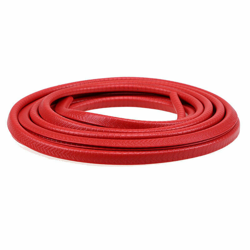 4.5M Rubber Red Seal Flexible Strip Edge Guard Fit Car Door Window Line Trim new