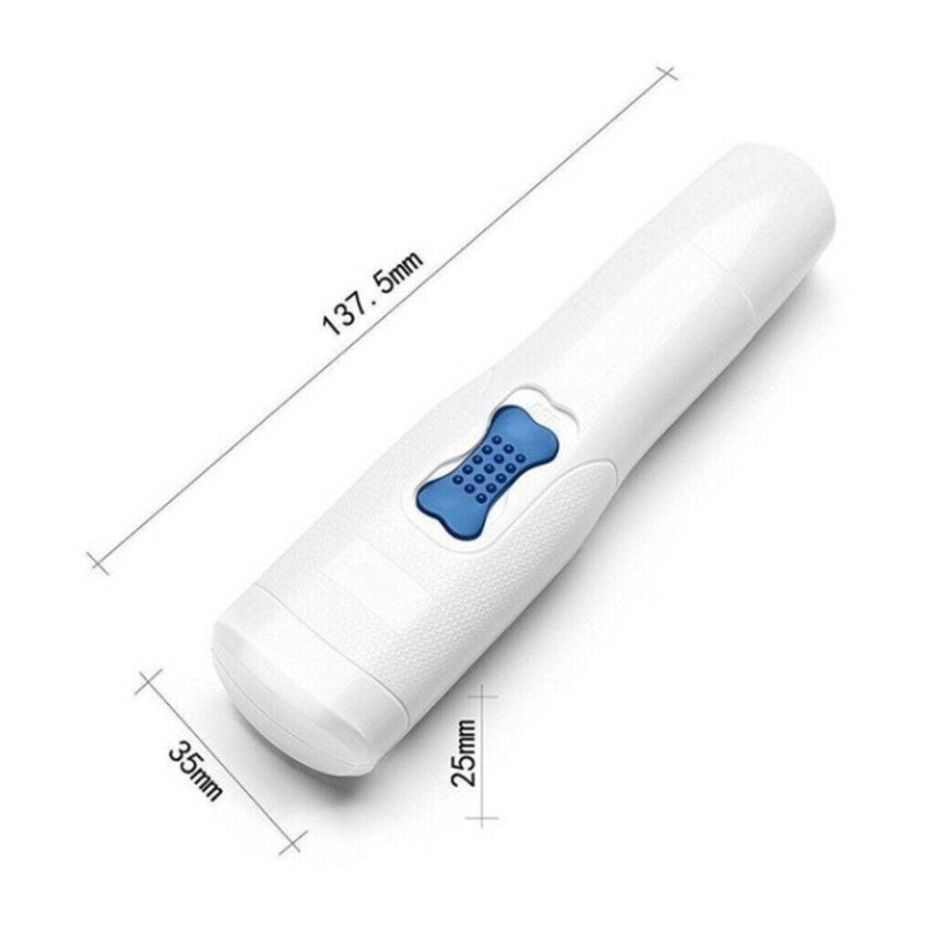 Portable Pet Nail Grinder Dog Claw Paw Care Trimmer Clipper Grooming Tool