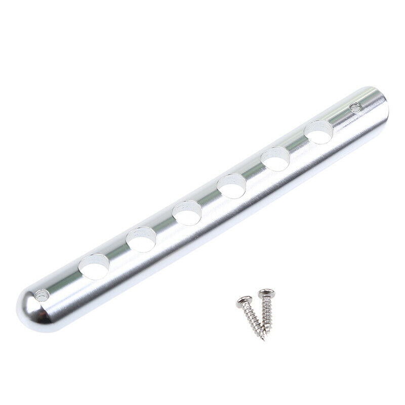 4X Sliver Door Handle Bar Moulding Cover Aluminum Trim Fit JEEP Wrangler 2007-17