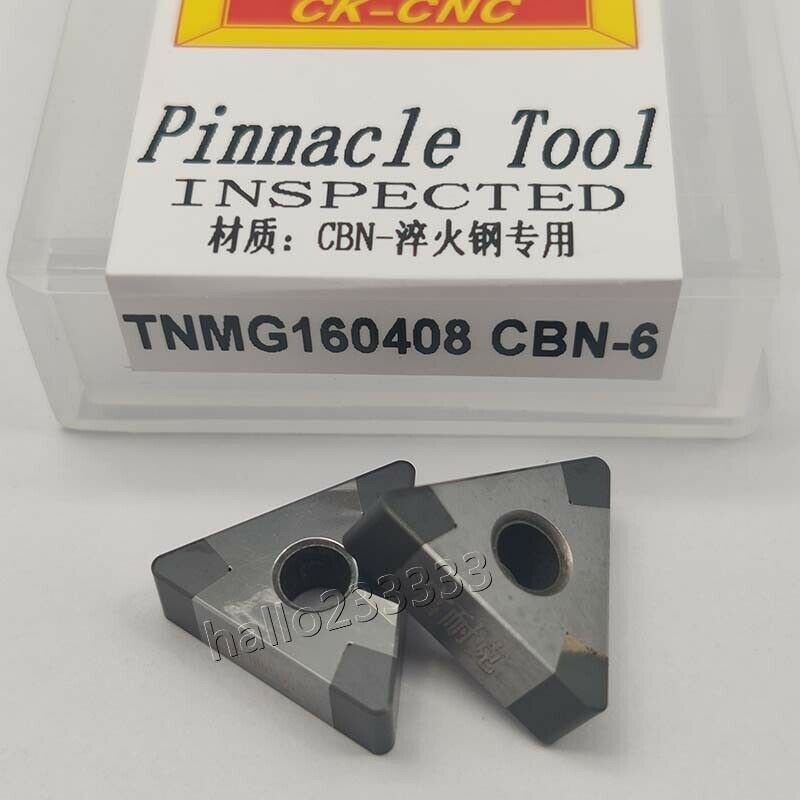 2PCS TNMG160408 CBN TNMG332 CNC inserts processing High hardness carbide bits