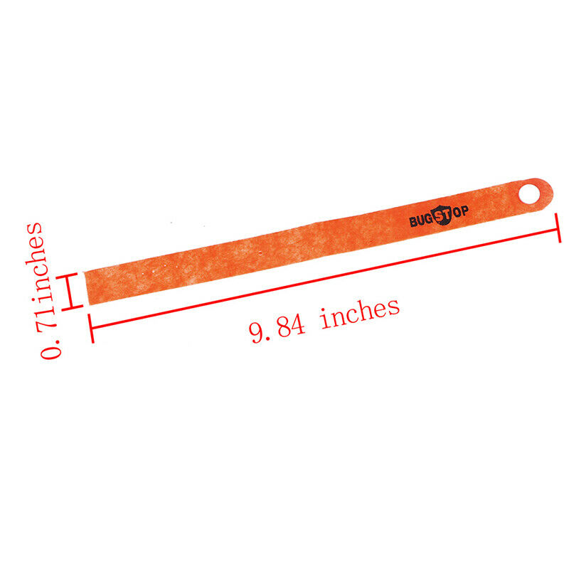 10 Pcs Bracelet Anti Mosquito Insect Bugs Repellent Repeller Wrist Bands TdJ Fx