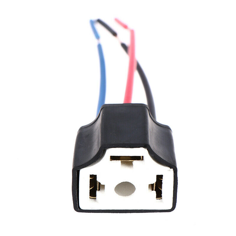 2Pcs Socket Adapter Car Truck Female Ceramic Headlight Extension Connecto.l8