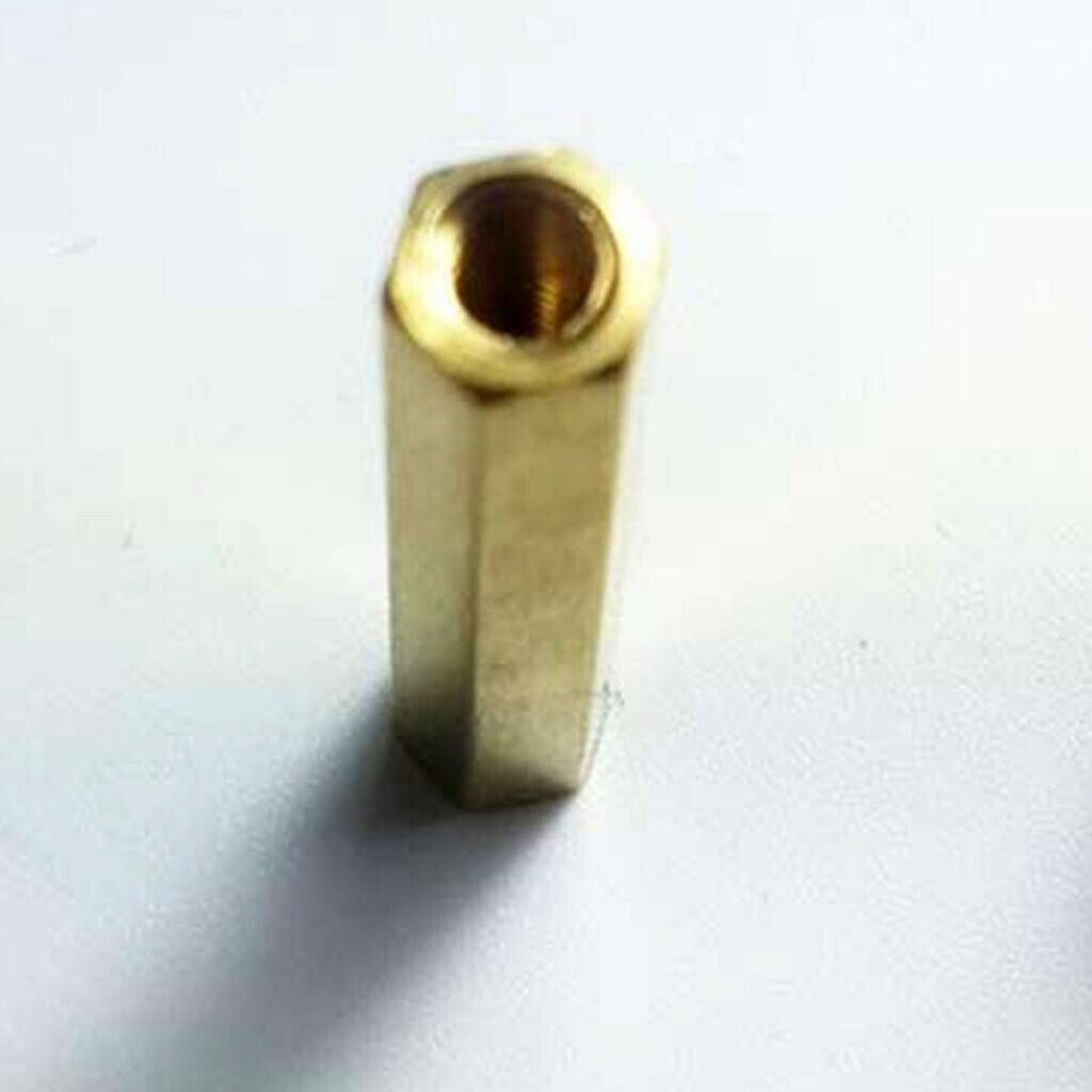 M3 Brass Hexagonal Double Pass Copper Column Standoff Support 28mm Brass Column