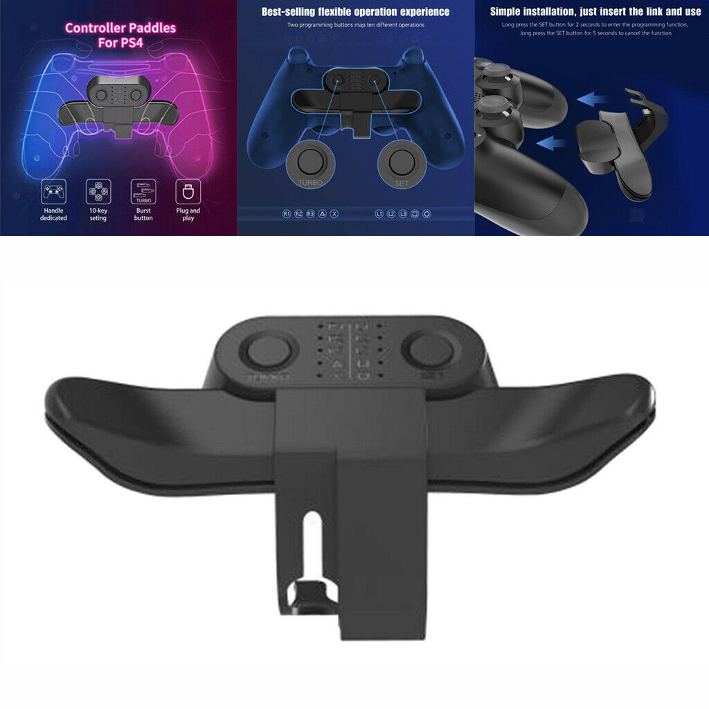 with Turbo Key Wireless Game Controller Key for PS4 Accessories Gaming Stuff