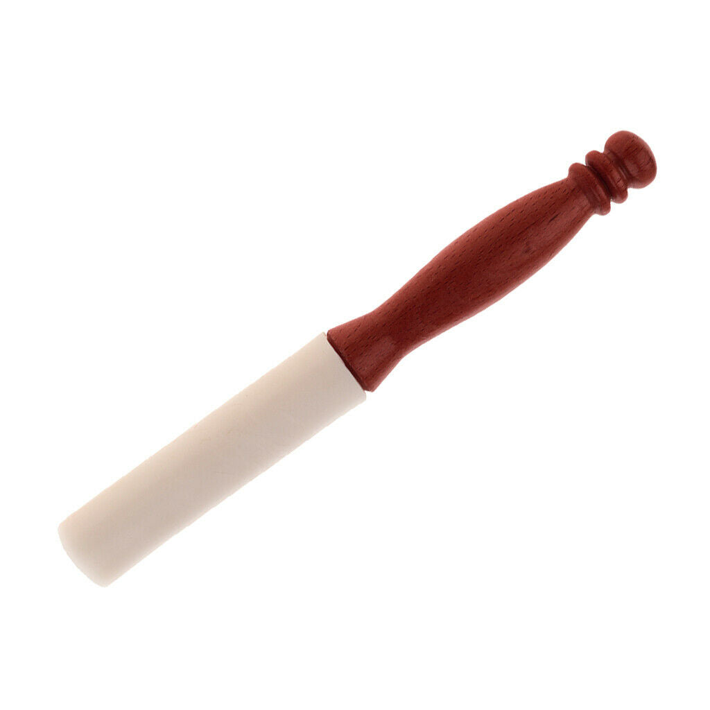Singing Bowl Rubber Mallet Striker Beater Mallet Tool High Quality Red