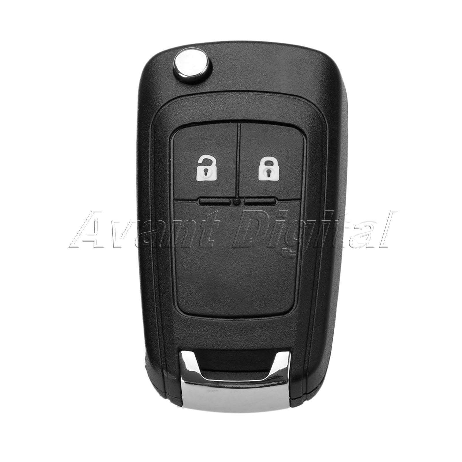 1Pc Remote Key 2 Buttons 433MHz ID46 Chip Battery Fit For Orlando 2011 Present
