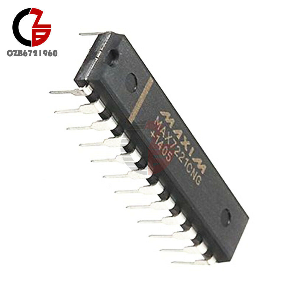 1PCS MAX7221CNG MAX7221 8-Digit LED Display Driver IC DIP-24