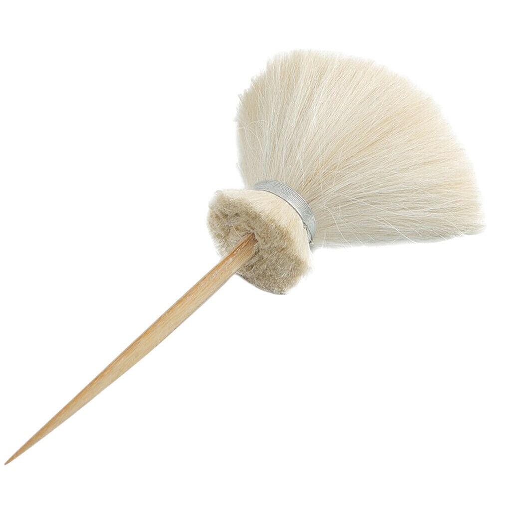 Natural Hair Brush Clay Ceramic Pottery Brushing Smoothing Cleaning Tool