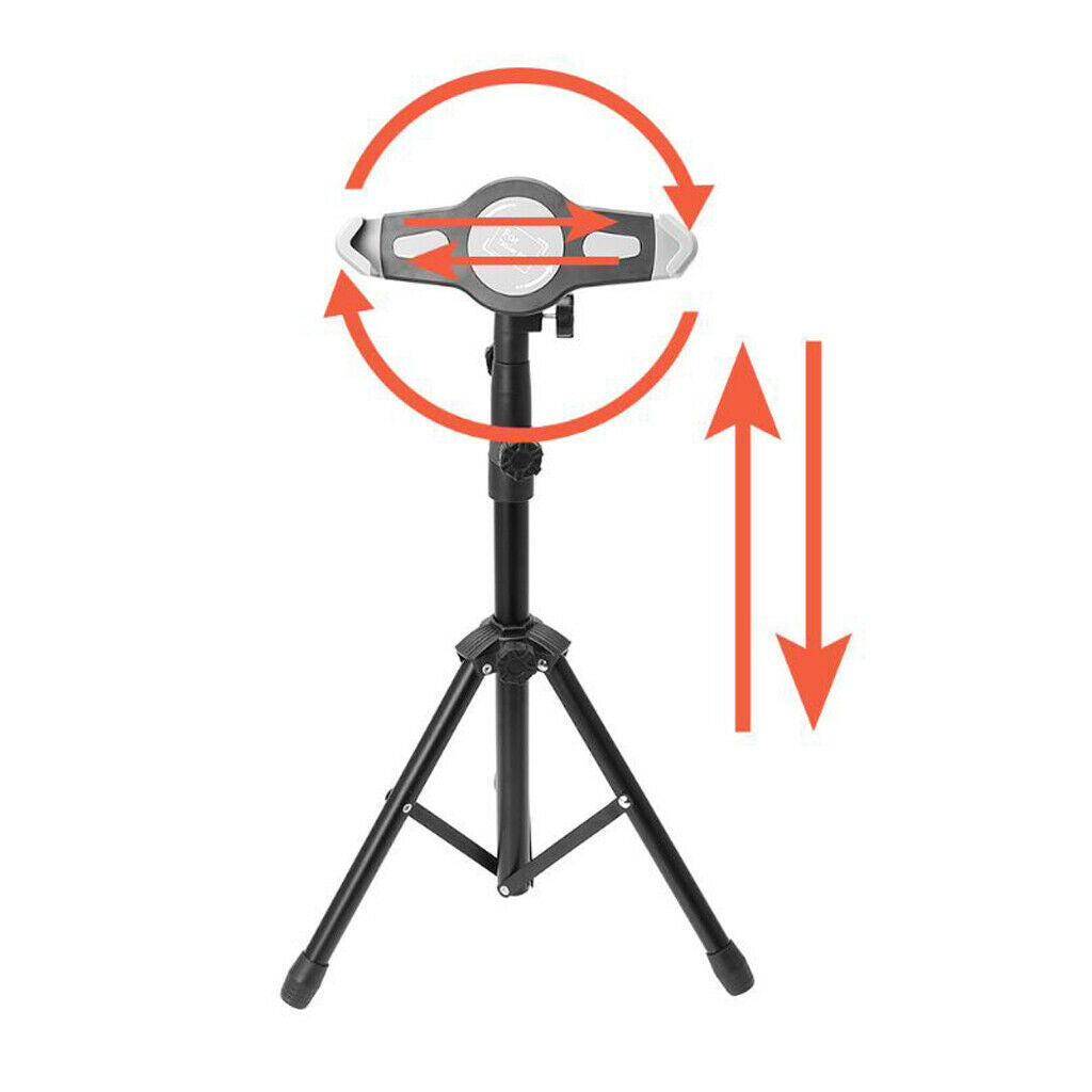 Sturdy Rotatable Pad Tripod Stand for 7-15inch Tablet 0.5-1.5m Durable
