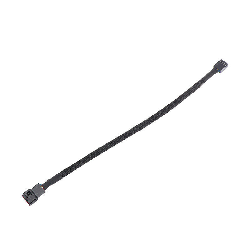 2pcs 4 Pin PWM Connector Case Fan Extension Power Cable for Compure C.l8