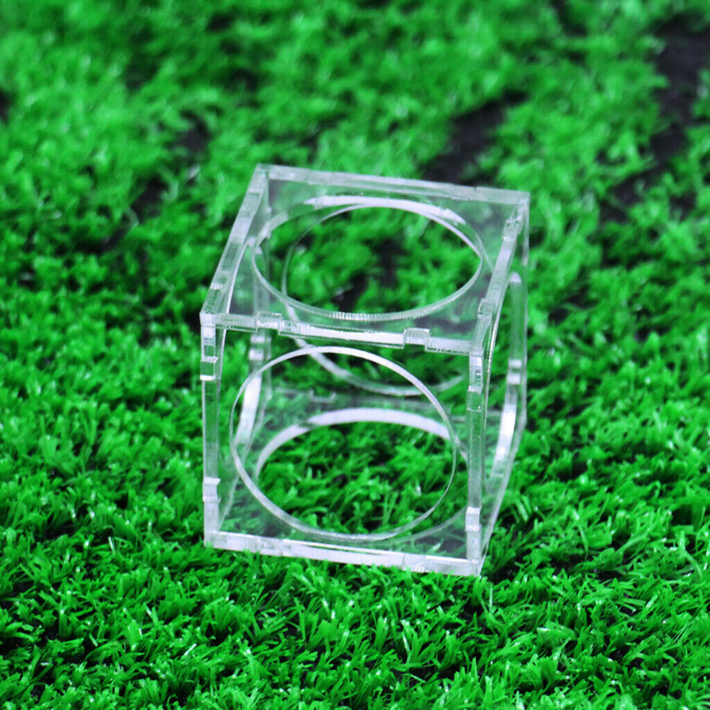 12 Pcs Acrylic Shrimp Shelter Decoration for Fish Tank Shrimp House Small Fish