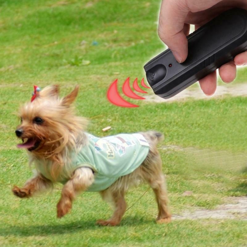 LED Ultrasonic Anti-Bark Aggressive Dog Pet Repeller Barking Stopper Deterrent