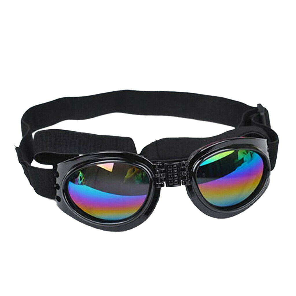 Adjustable Pet Sunglasses Windproof Waterproof Eye Wear Protection