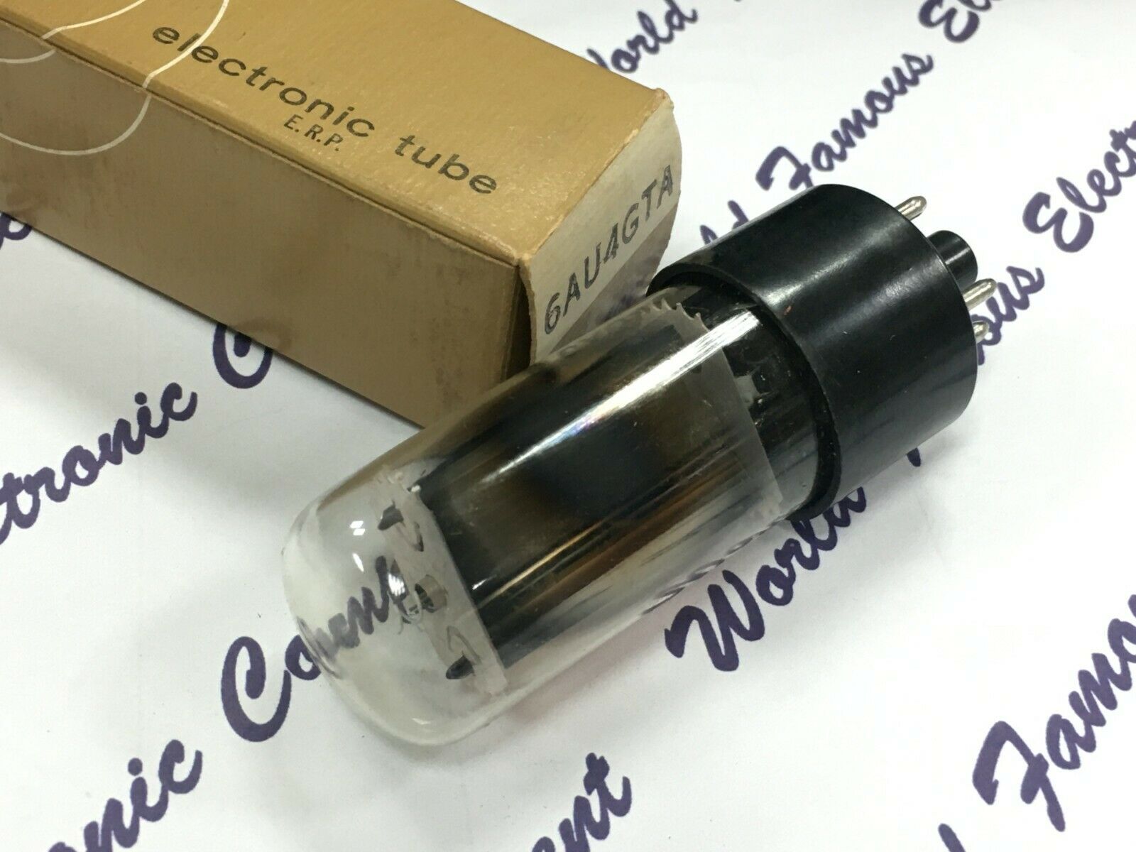 1pcs - DUMONT 6AU4GTA Vacuum tube - NOS